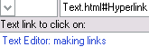 Link to a bookmark on another page