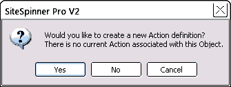 New action prompt