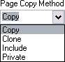 Page copy methods