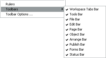 View > Toolbars > Workspace Tabs Bar